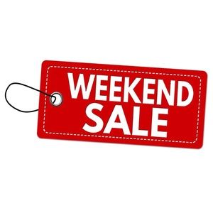 📣 WEEKEND SALE 🔔